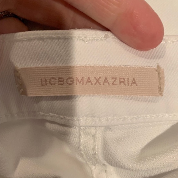 BCBGMaxAzria Women's Cropped Boot Cut Jeans White size. 27 - Picture 4 of 9